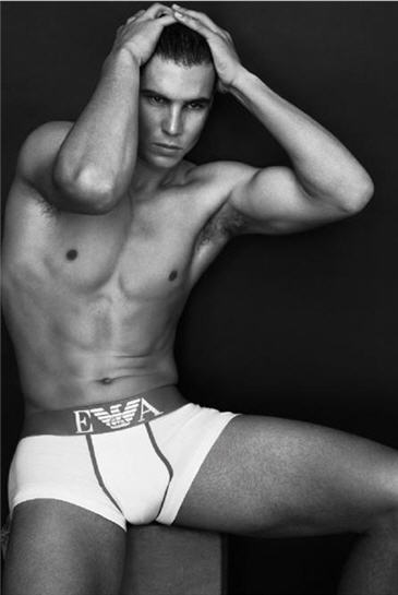 rafael nadal armani underwear. Tennis star Rafael Nadal