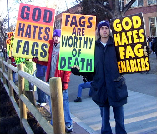 Anti Gay Protest 40